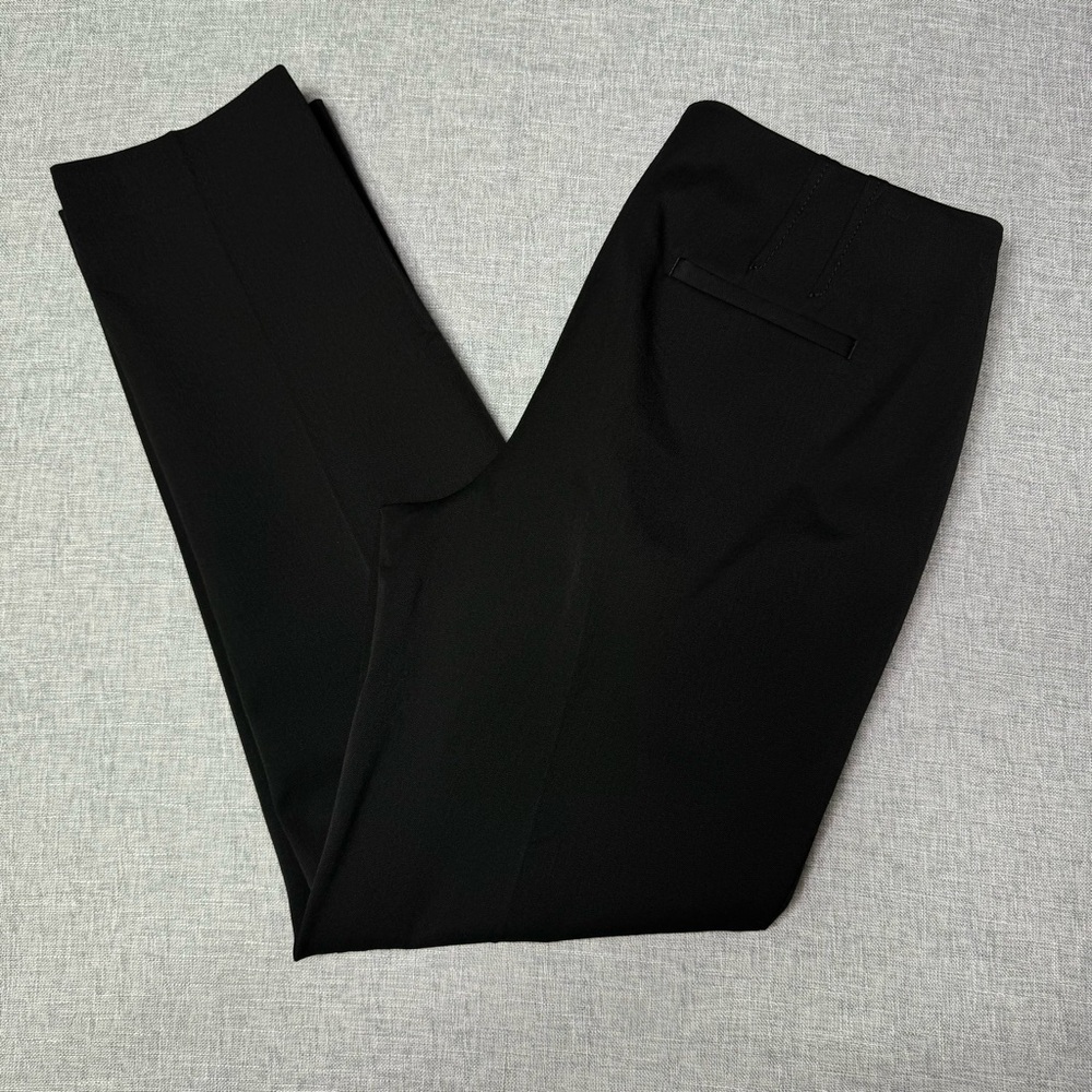 Talbots Bi-Stretch Straight Leg Pant Black Dress Pants 8 Petite 8P NWT - Picture 4 of 10